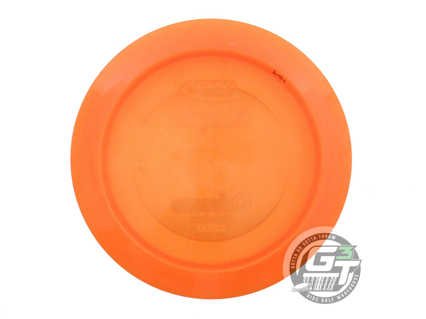 USED Innova Champion Colossus 169g Orange Silver Foil Distance Driver Golf Disc