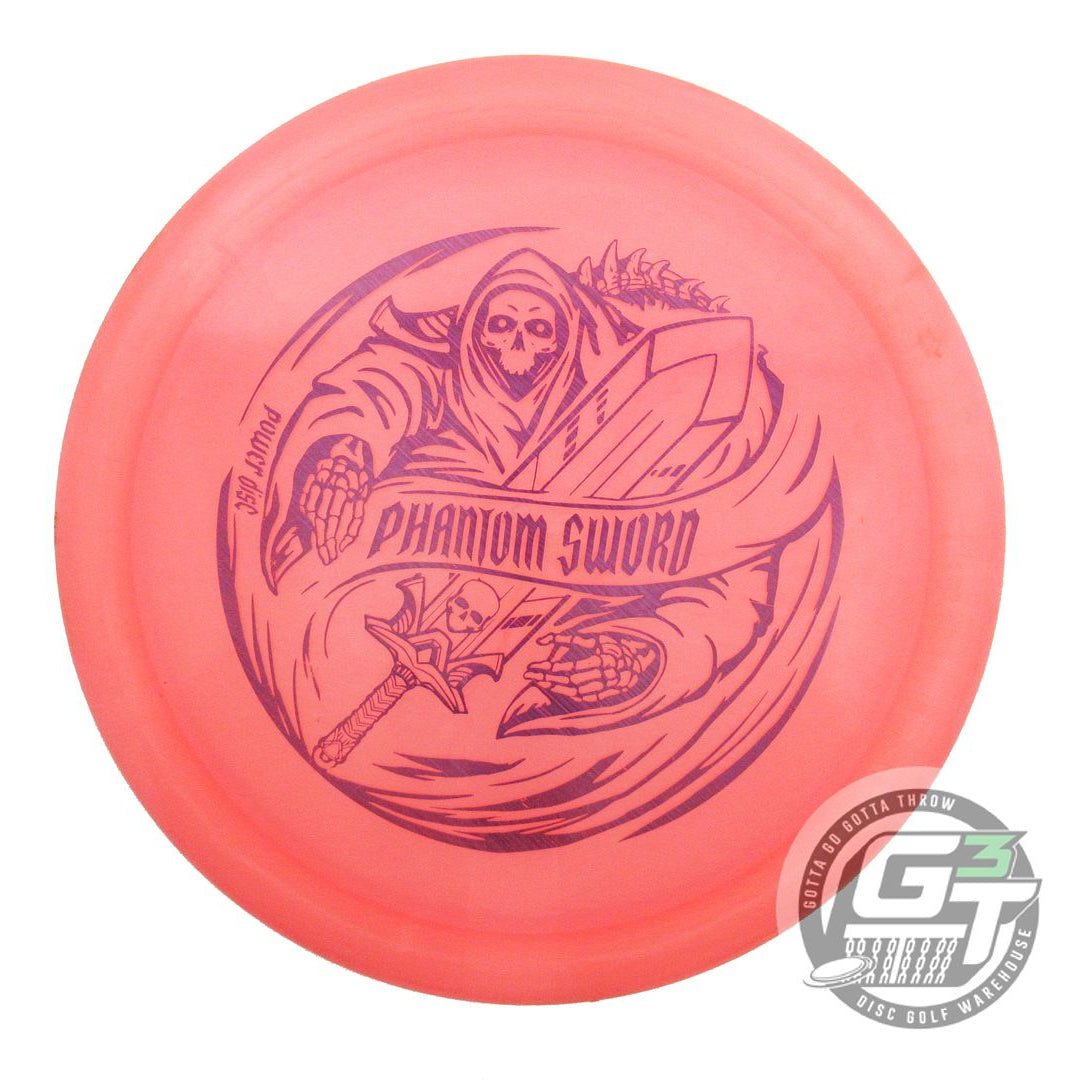 USED Innova PHANTOM SWORD Champion PD 174g Pink Purple Laser Foil Driver Disc