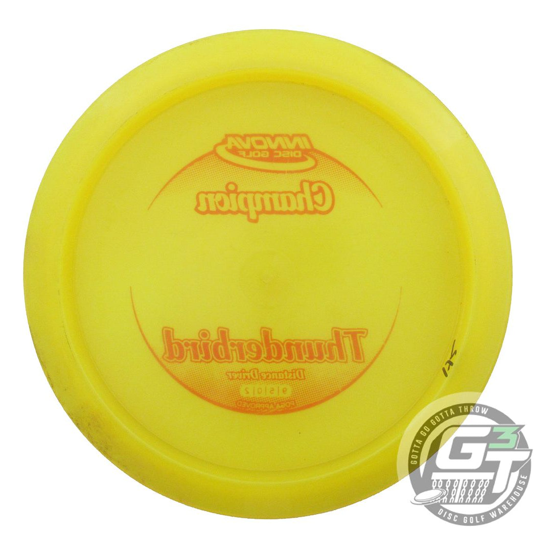 USED Innova Champion Thunderbird 175g Yellow Orange Stamp Distance Driver Disc