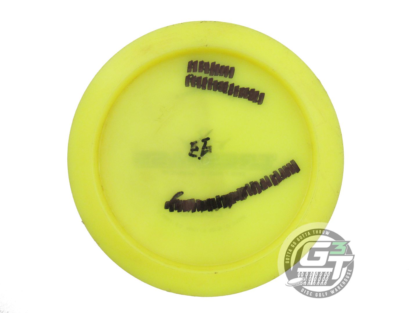 USED Dynamic Discs Lucid Trespass 175g Yellow Silver Stamp Distance Driver Disc