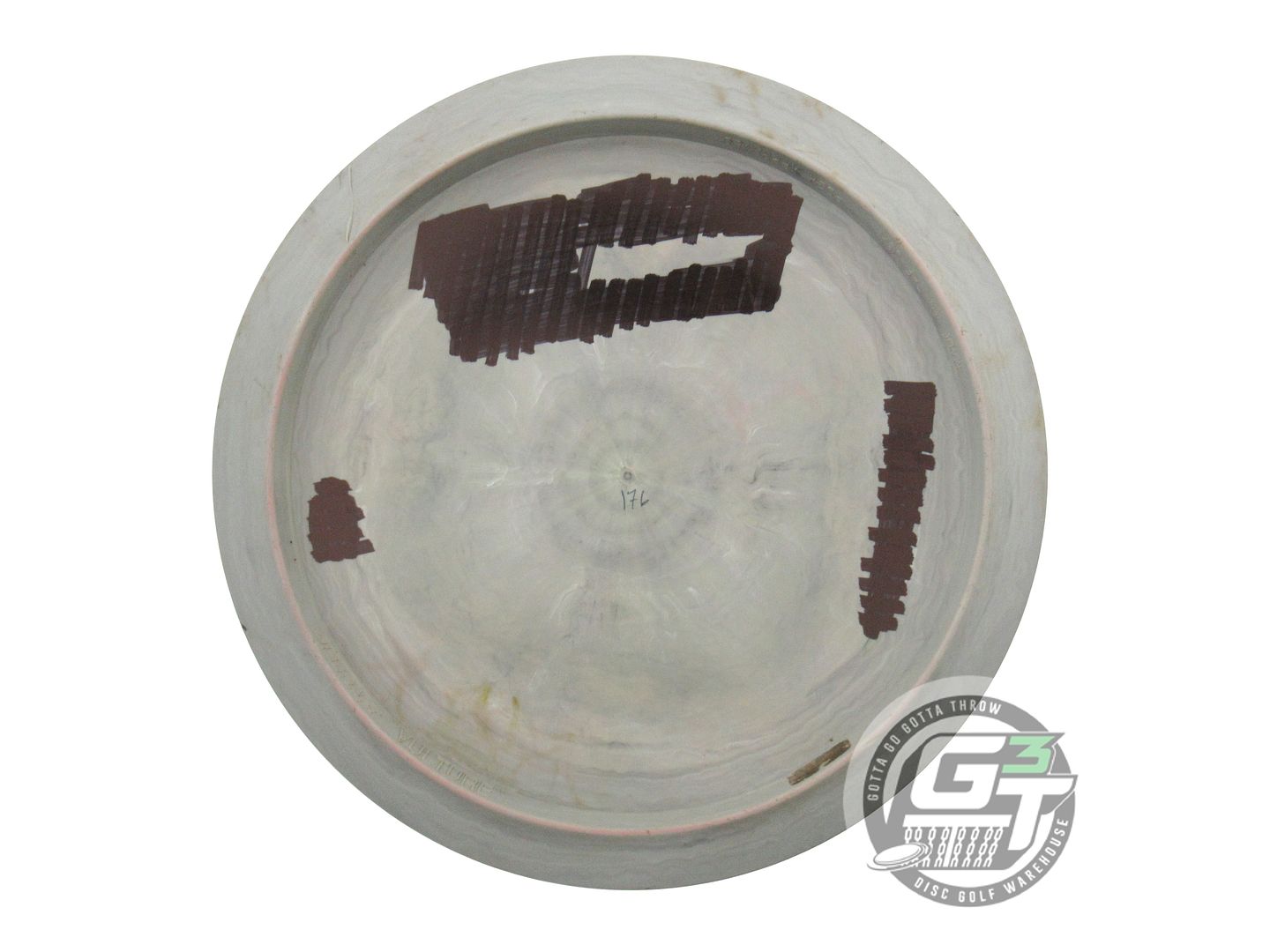 USED Discraft ESP Vulture 176g Gray Black Stamp Distance Driver Golf Disc