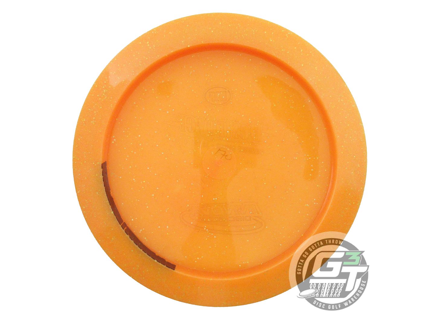 USED Innova Metal Flake Champion Destroyer 170g Orange Miami Foil Driver Disc