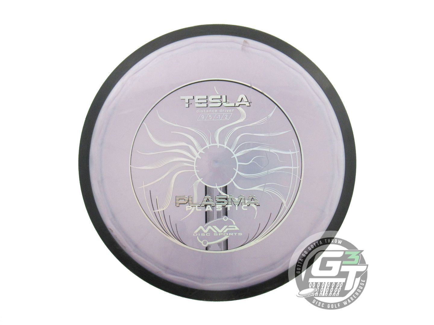 USED MVP Disc Sports Plasma Tesla 172g Lilac Distance Driver Golf Disc