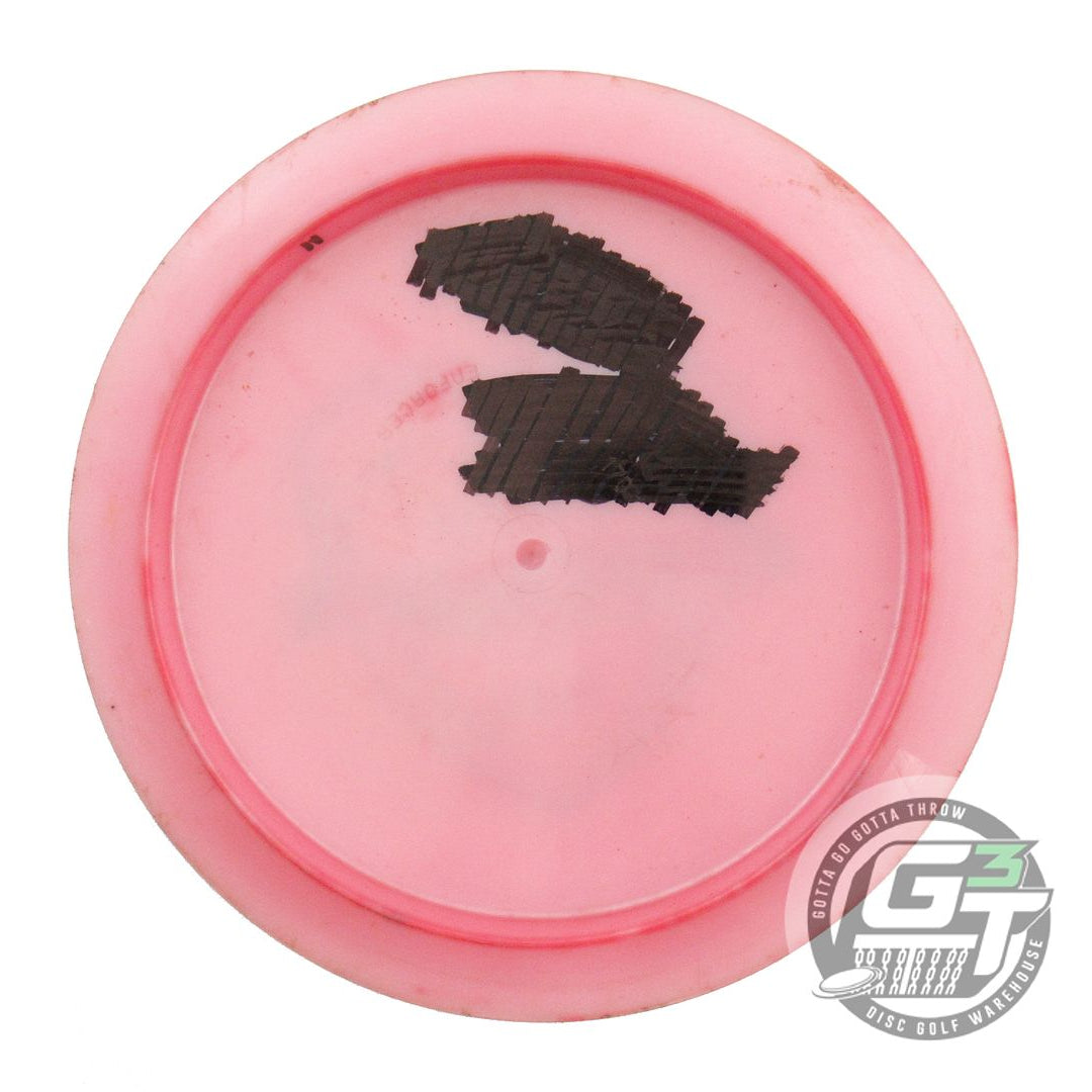 USED Dynamic Discs Fuzion Enforcer 170g Pink Blue Foil Distance Driver Golf Disc