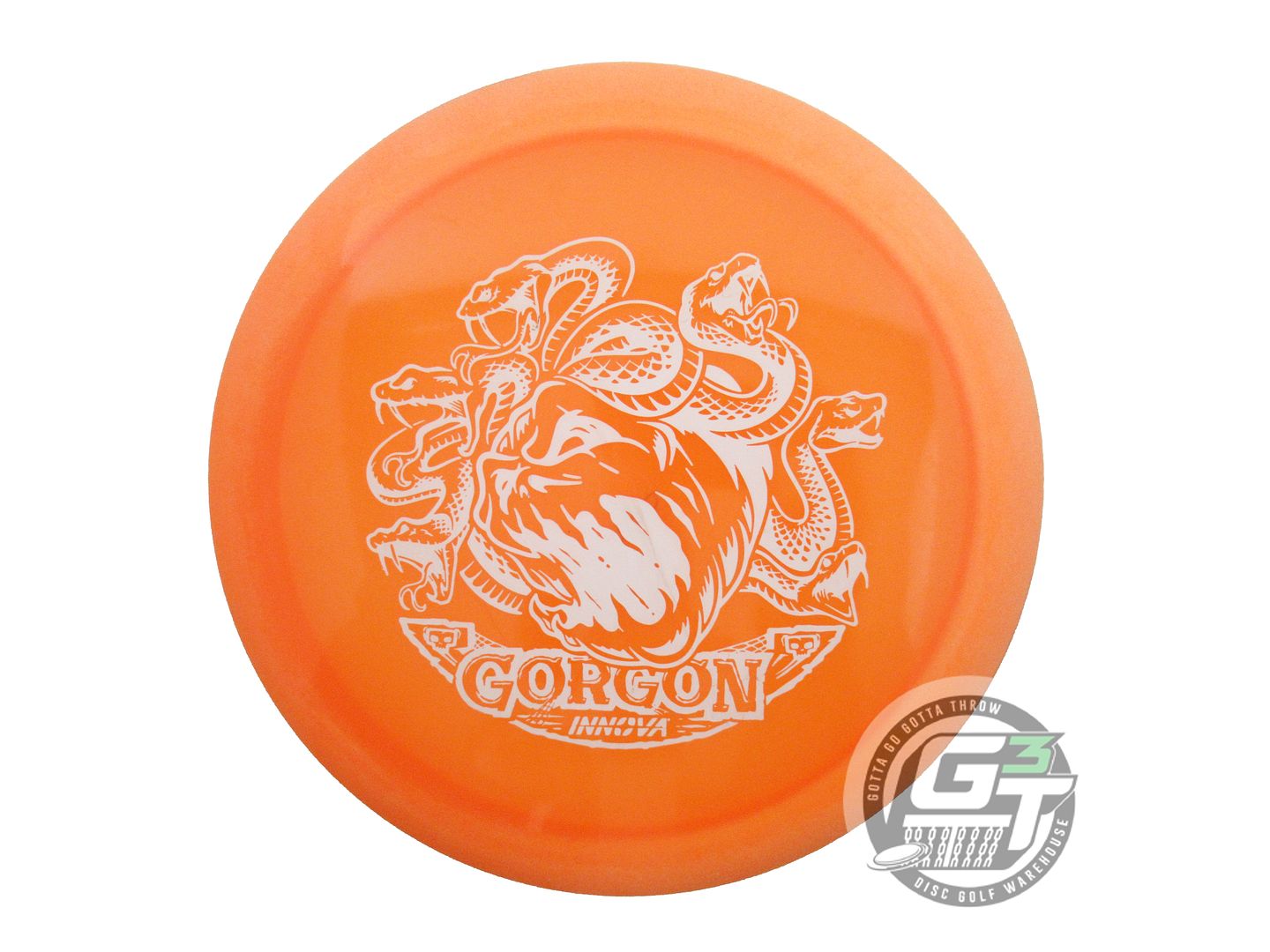 USED Innova HALLOWEEN Proto Color Glow Champion Gorgon 170g Orange Driver Disc