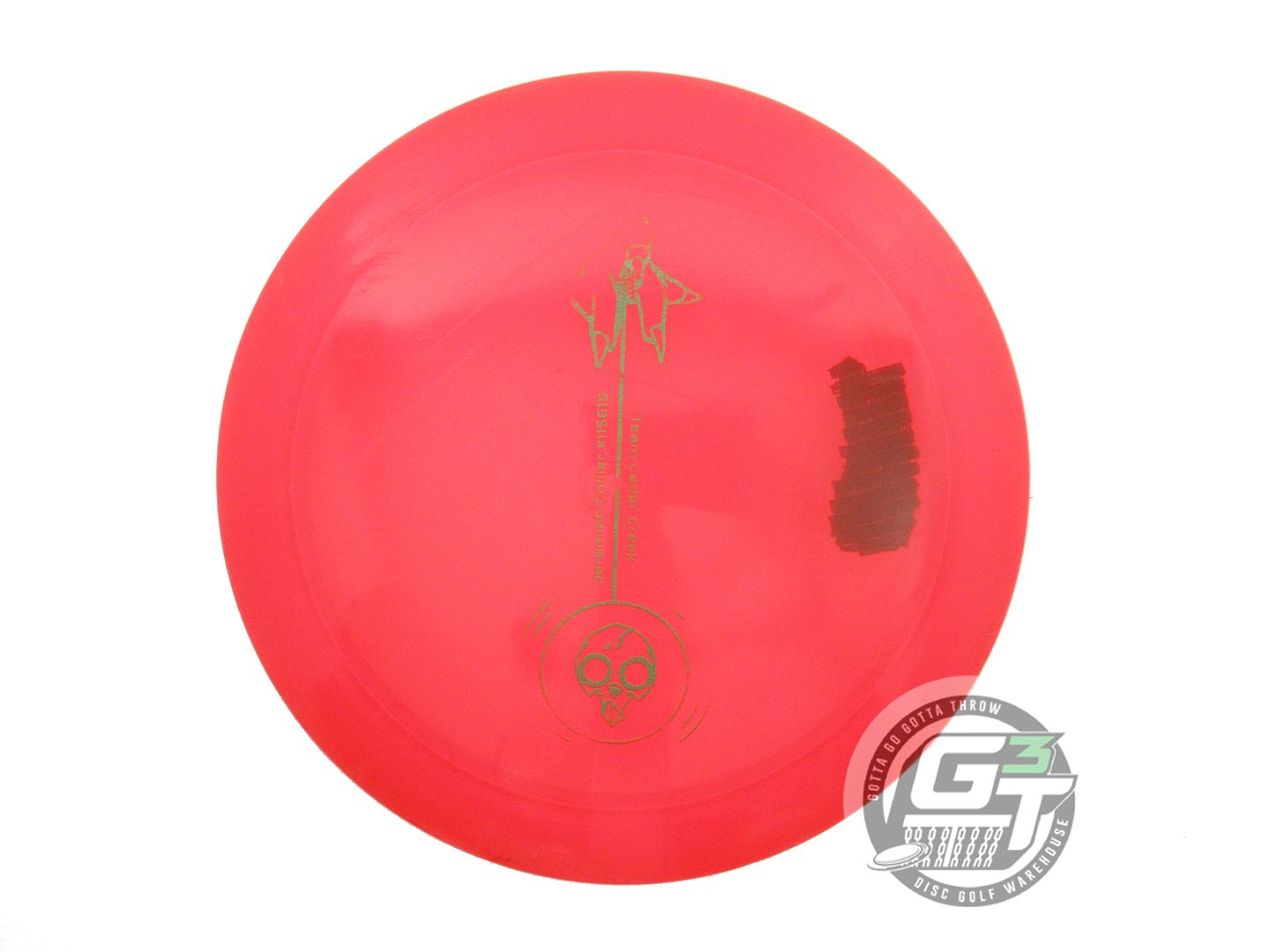 USED Dynamic Discs Lucid Raider 173g Red Green Foil Distance Driver Golf Disc