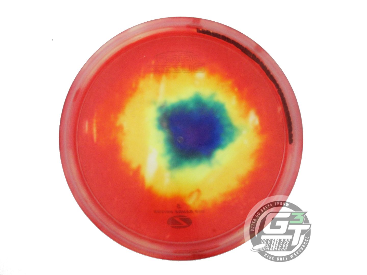 USED Discraft FlyDye Z Buzzz 176g Red Burst Midrange Golf Disc