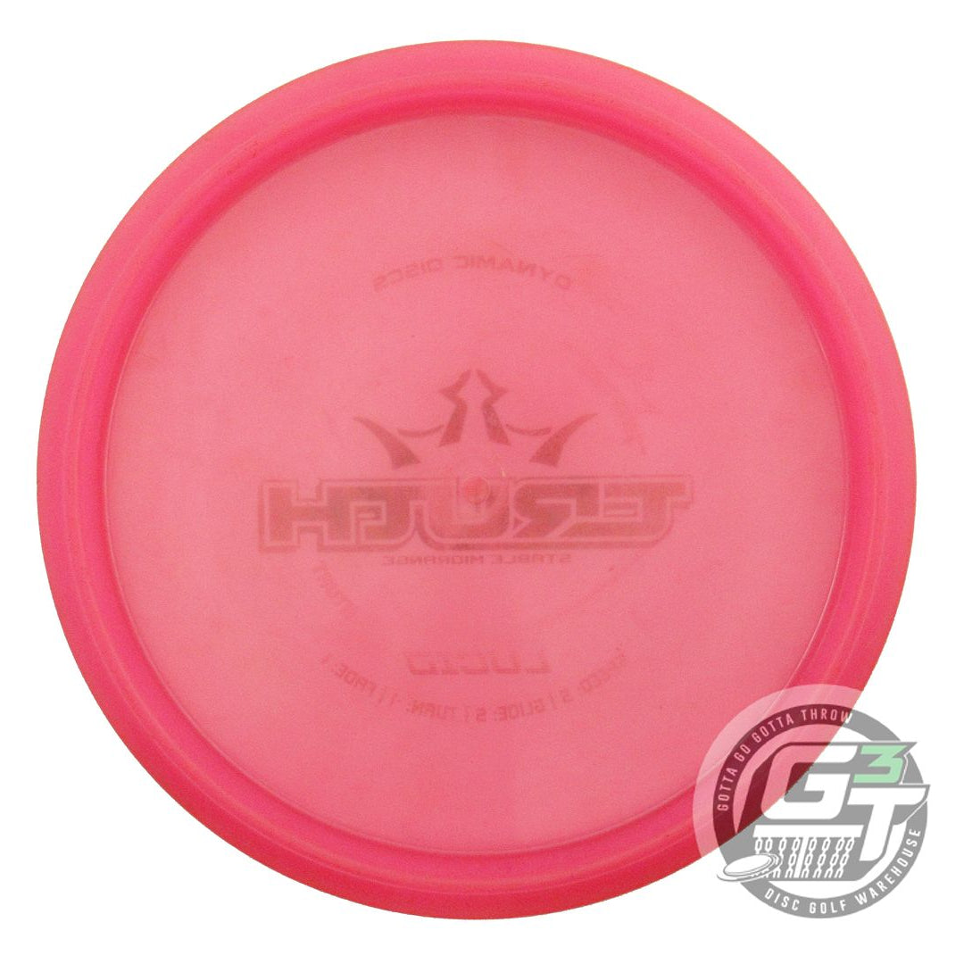 USED Dynamic Discs Lucid Truth 176g Pink Wiped Stamp Midrange Golf Disc