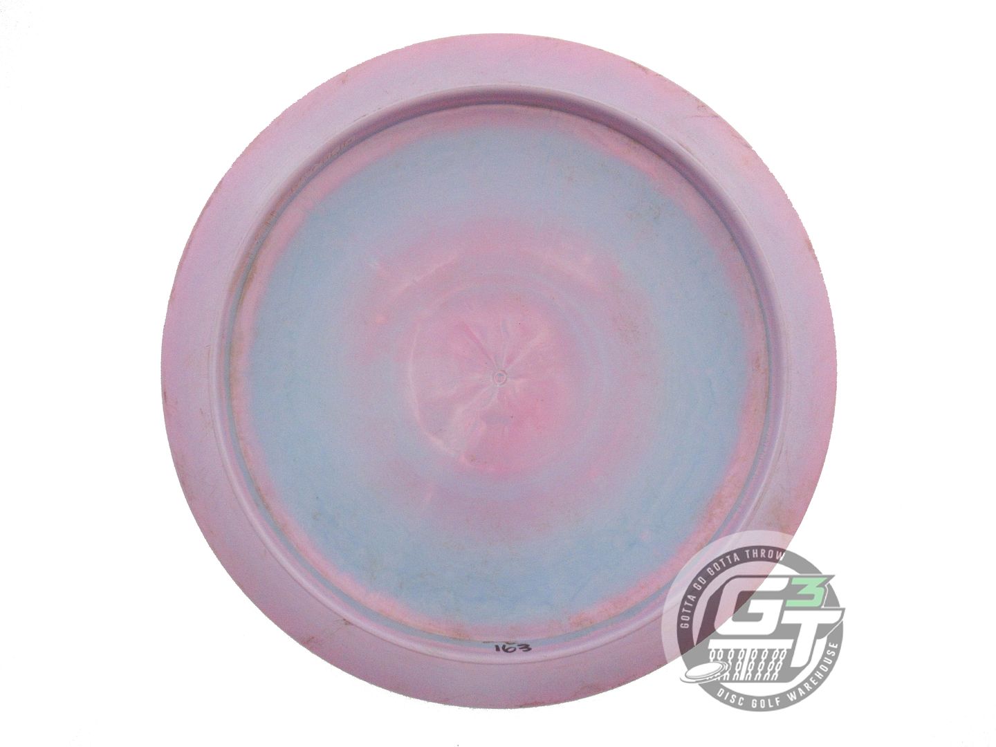 USED Discraft Recycled ESP Heat 163g Pink-Blue Distance Driver Golf Disc