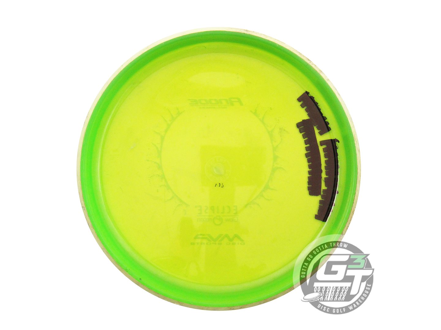 USED MVP Disc Sports Eclipse Proton Anode 173g Lime Green OOP Putter Golf Disc