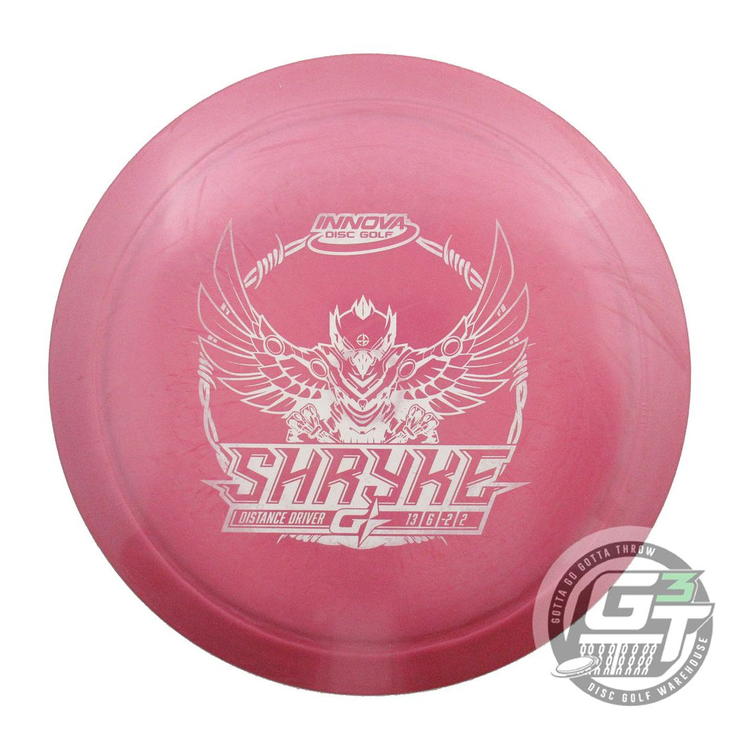 USED Innova GStar Shryke 173g Pink White Stamp Distance Driver Golf Disc