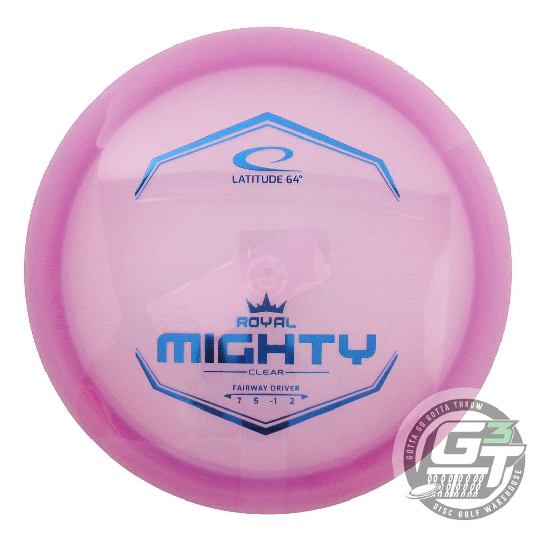 Latitude 64 Royal Clear Mighty Fairway Driver Golf Disc (Individually Listed)