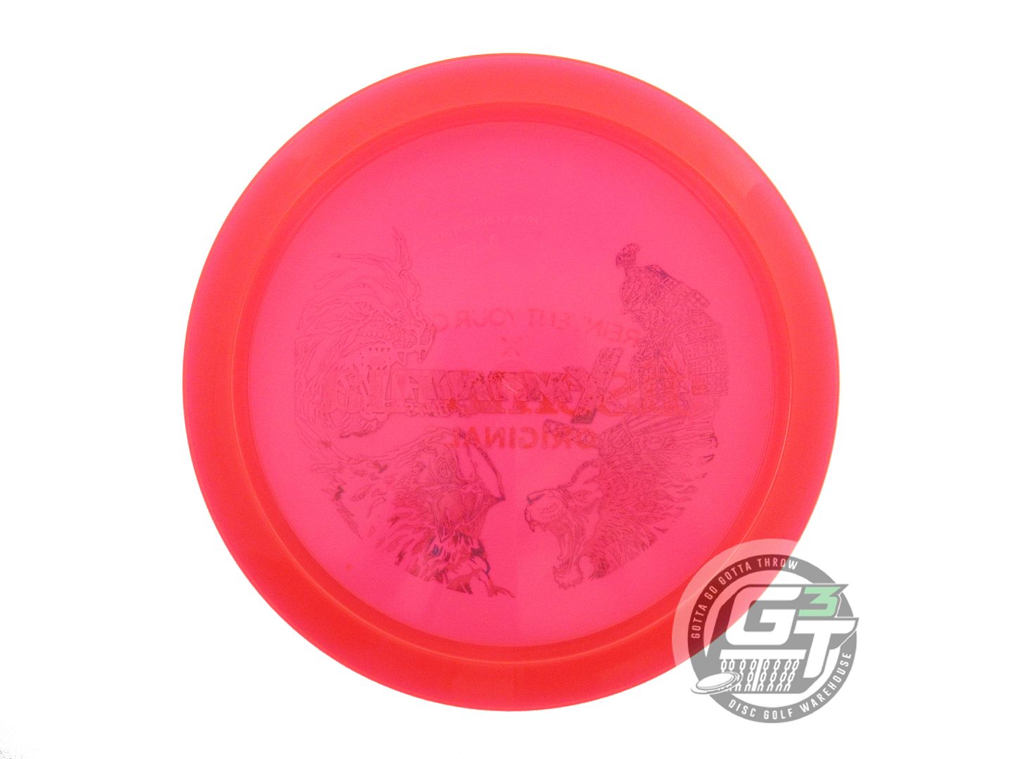 USED DiscMania X-OUT BAR STAMP C-Line FD3 172g Red Fairway Driver Golf Disc