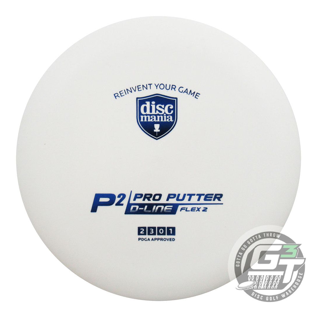 Discmania Originals D-Line Flex 2 P2 Pro Putter Golf Disc (Individually Listed)