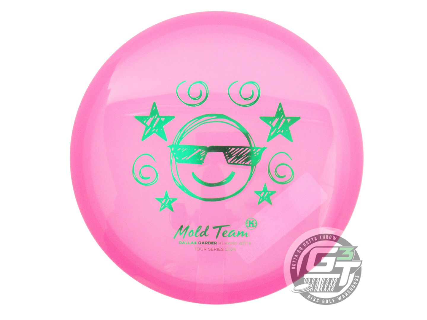 Kastaplast Limited Edition 2025 Team Series Dallas Garber K1 Hard Gote Midrange Golf Disc (Individually Listed) - Gotta Go Gotta Throw