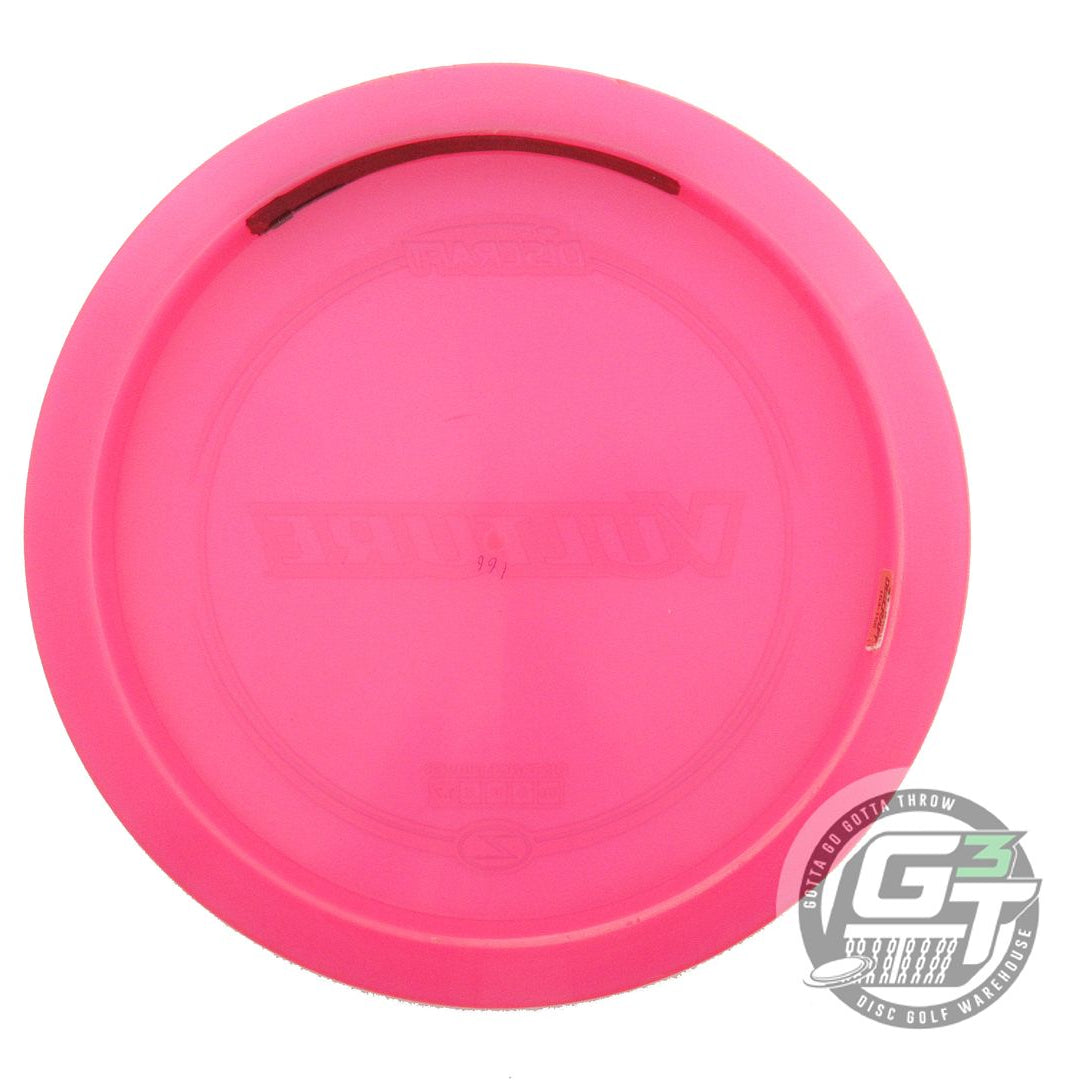USED Discraft Z Vulture 166g Pink Green Foil Distance Driver Golf Disc