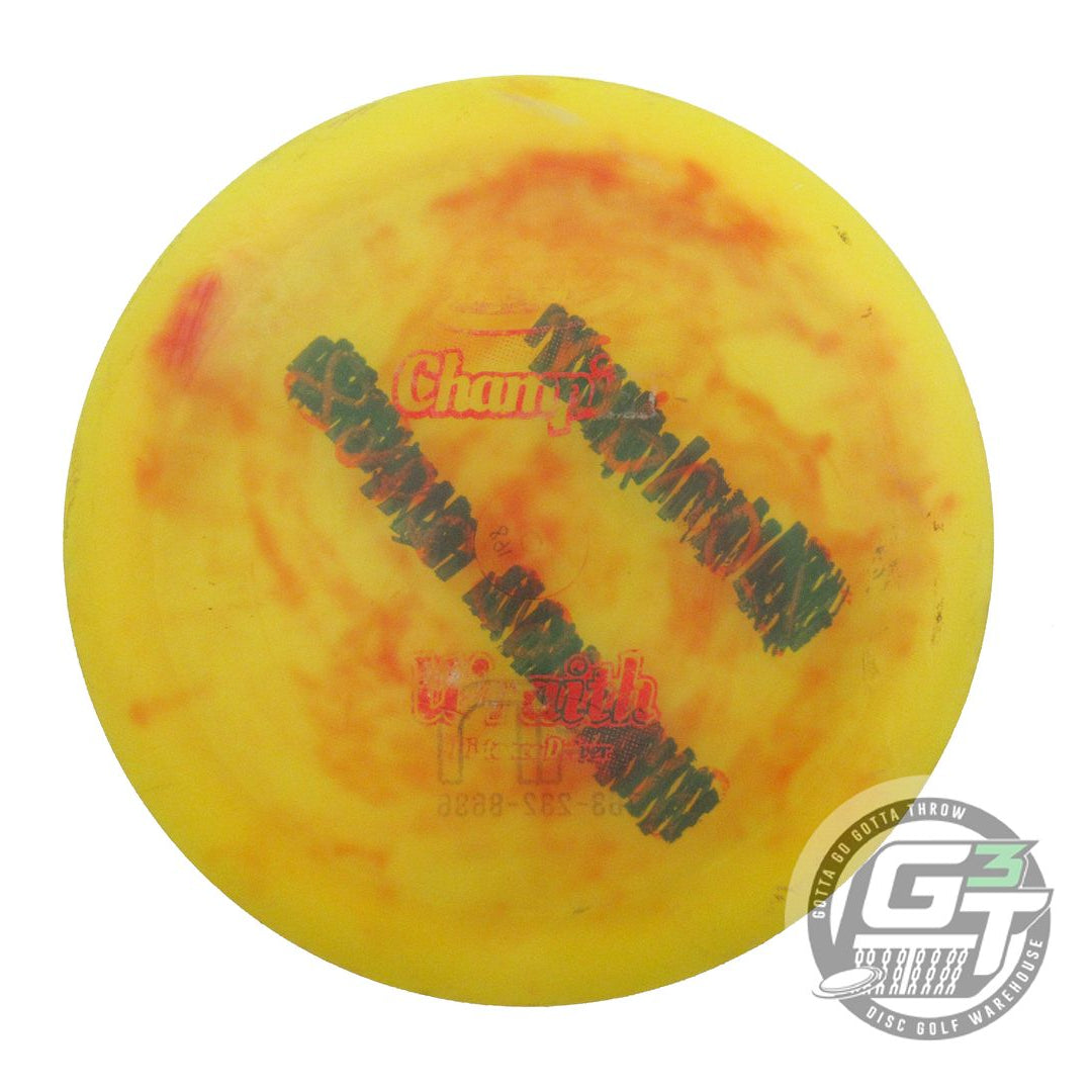 USED Innova Champion Wraith 168g Yellow HOME DYED Distance Driver Golf Disc