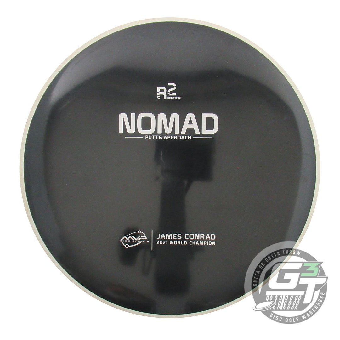 USED MVP Disc Sports R2 Neutron Nomad 171g Black Putter Golf Disc
