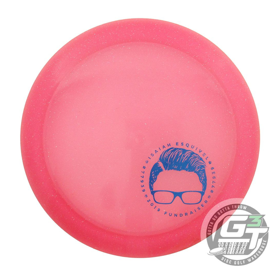 USED Dynamic Discs Lucid Captain 172g Pink Blue Foil Distance Driver Golf Disc