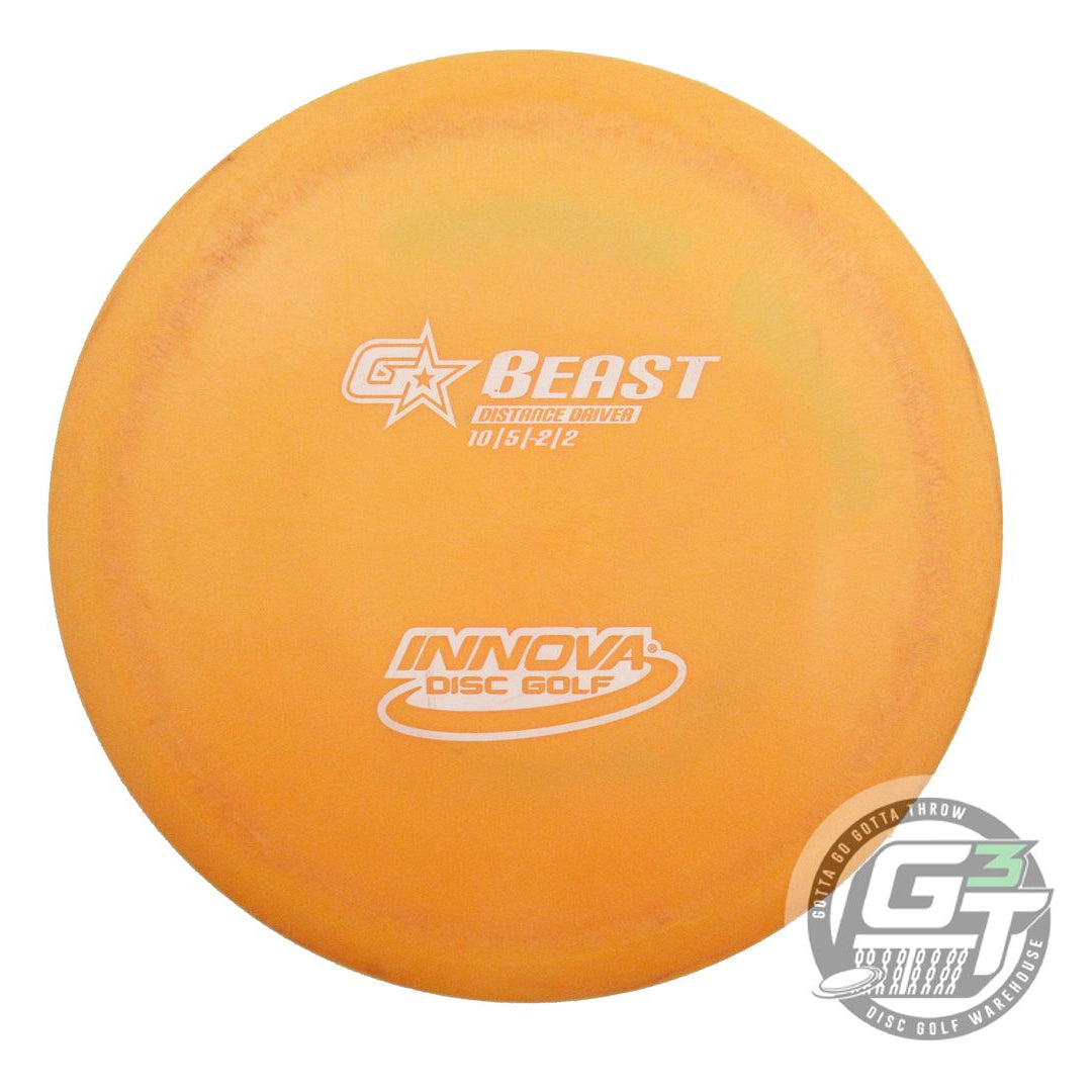 USED Innova GStar Beast 175g Marigold White Stamp Distance Driver Golf Disc