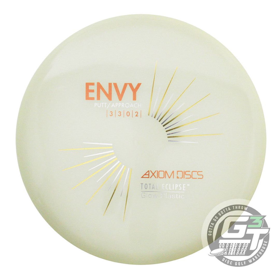 NOS Axiom Discs Total Eclipse Proton Envy 174g Glow Putter Golf Disc