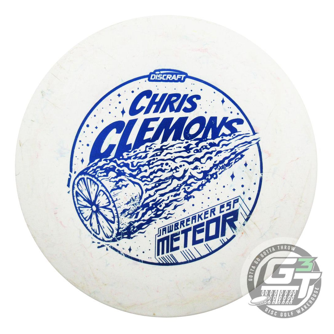 USED Discraft Jawbreaker ESP Meteor 178g White Blue Foil Midrange Golf Disc