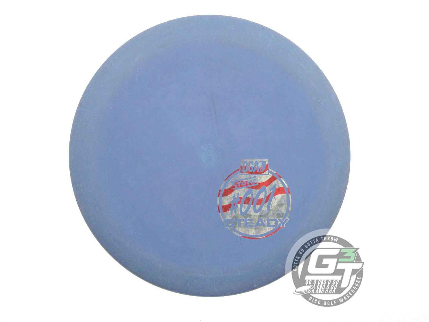 USED DGA Stone Line Steady 174g Blue Flag Foil Putter Golf Disc