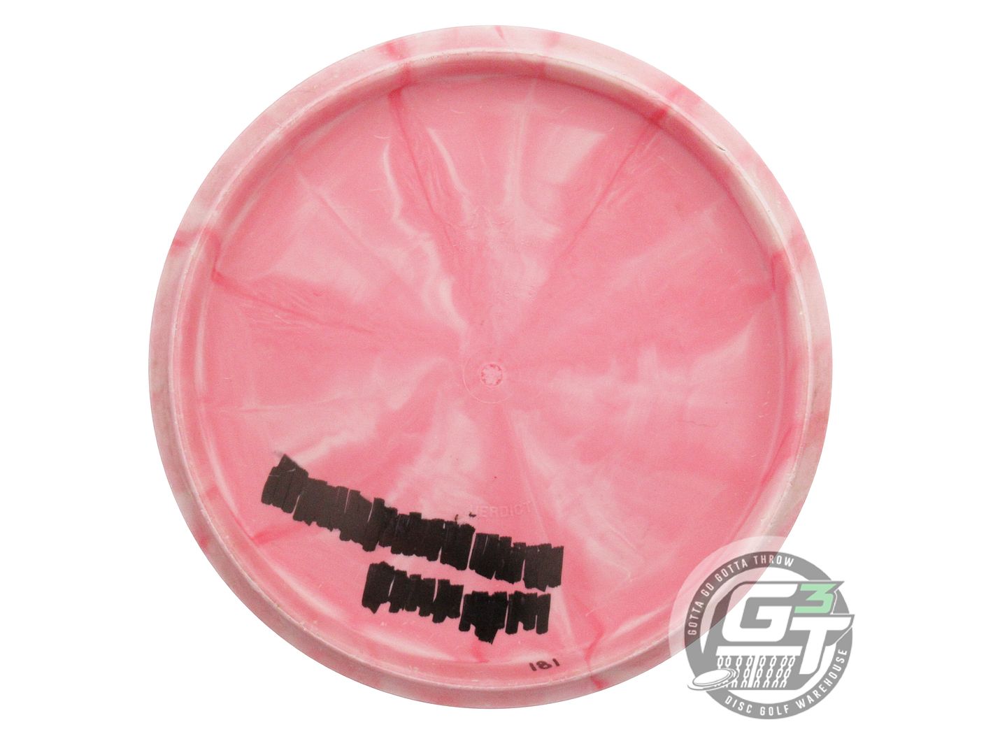 USED Dynamic Discs Prime Burst Verdict 181g Pink Green Foil Midrange Golf Disc