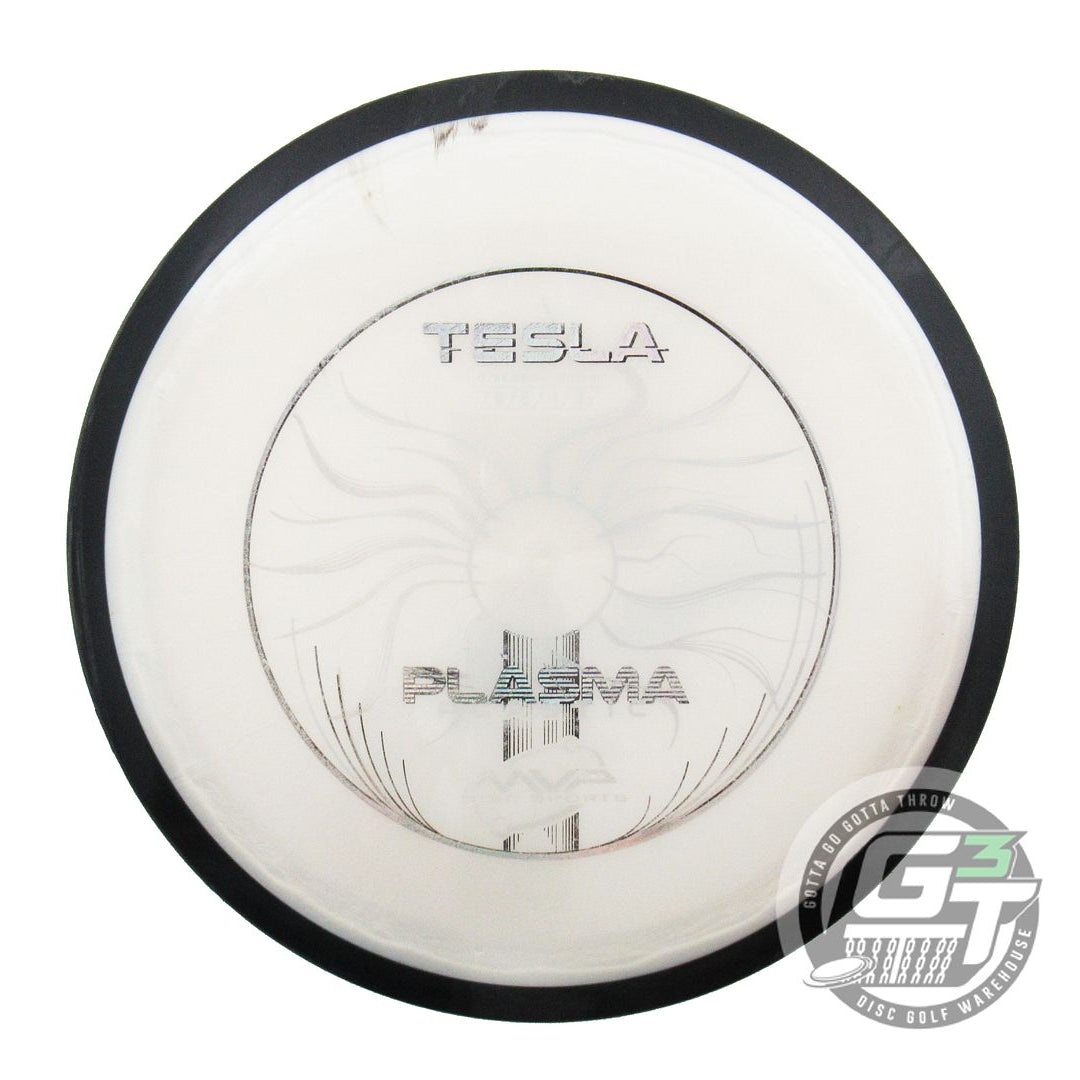 USED MVP Disc Sports Plasma Tesla 173g Pearl White Distance Driver Golf Disc
