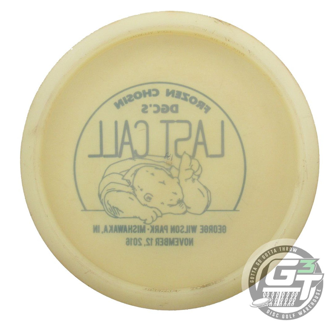 USED Discraft X-OUT Z Zombee 173g Cream OOP Fairway Driver Golf Disc