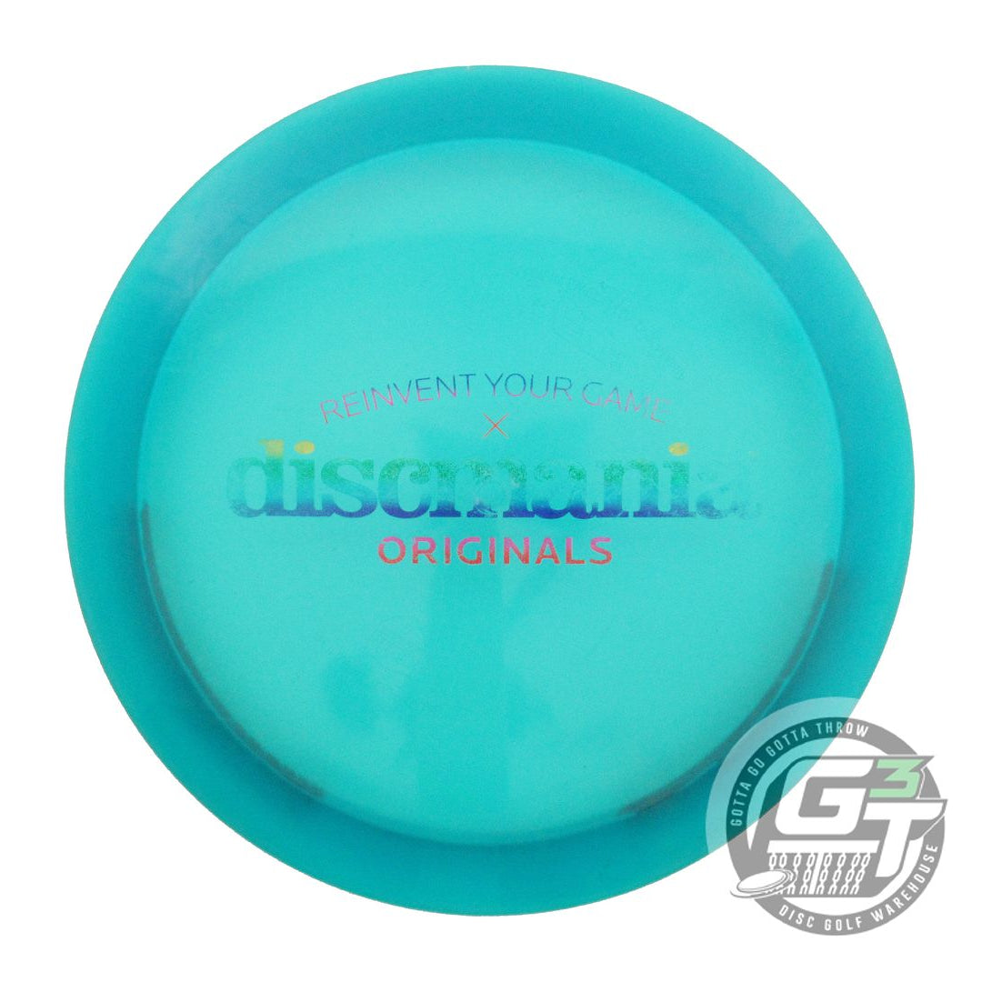 USED DiscMania BAR STAMP C-Line FD3 176g Teal Rainbow Shatter Driver Golf Disc