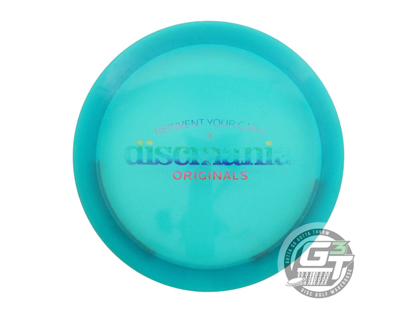 USED DiscMania BAR STAMP C-Line FD3 176g Teal Rainbow Shatter Driver Golf Disc
