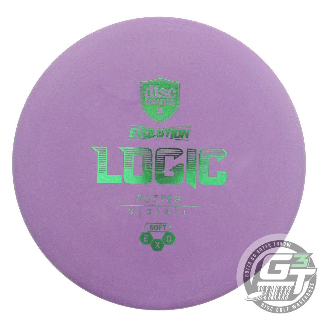 Discmania Evolution Exo Soft Logic Putter Golf Disc (Individually Listed)