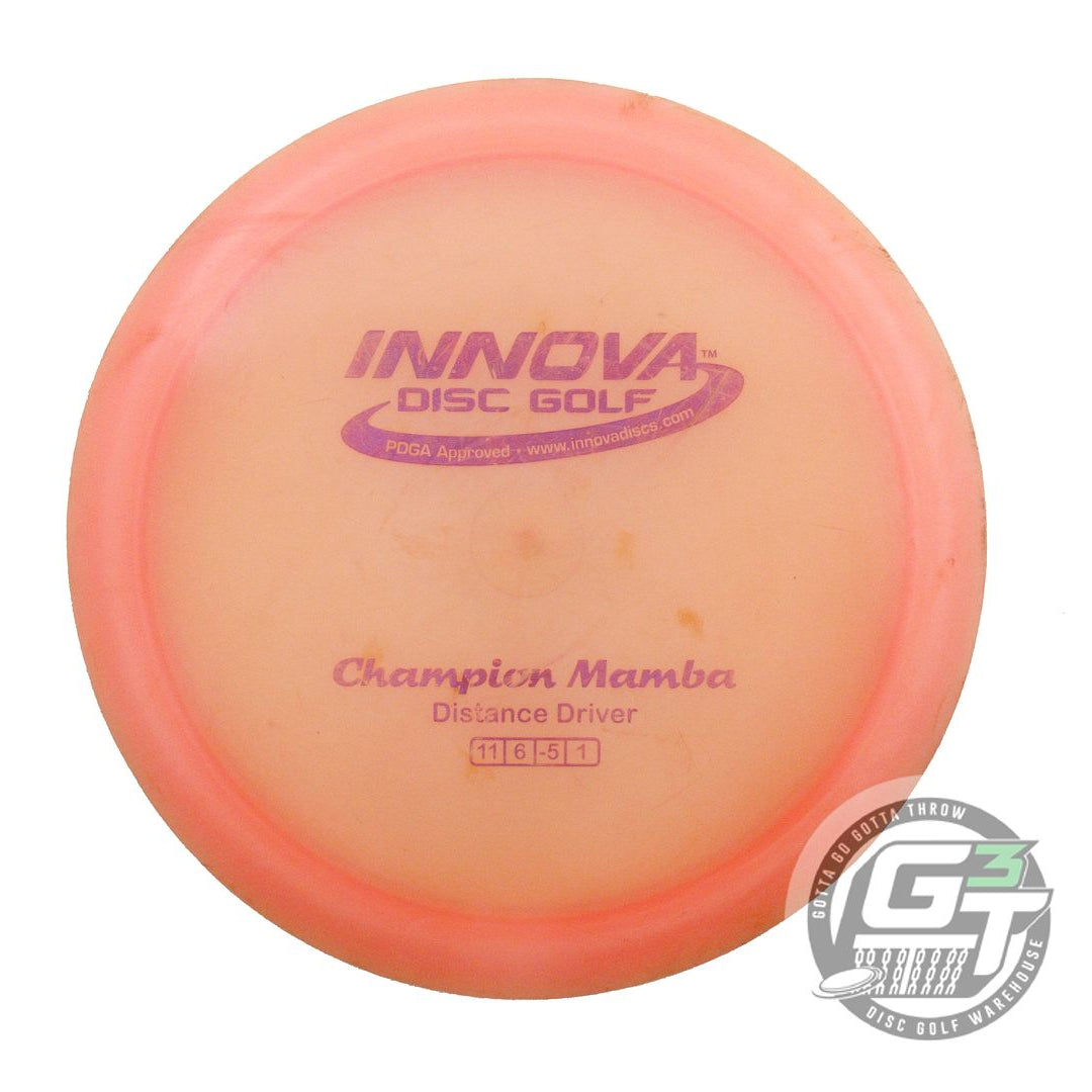USED Innova Champion Mamba 174g Pink Purple Foil Distance Driver Golf Disc