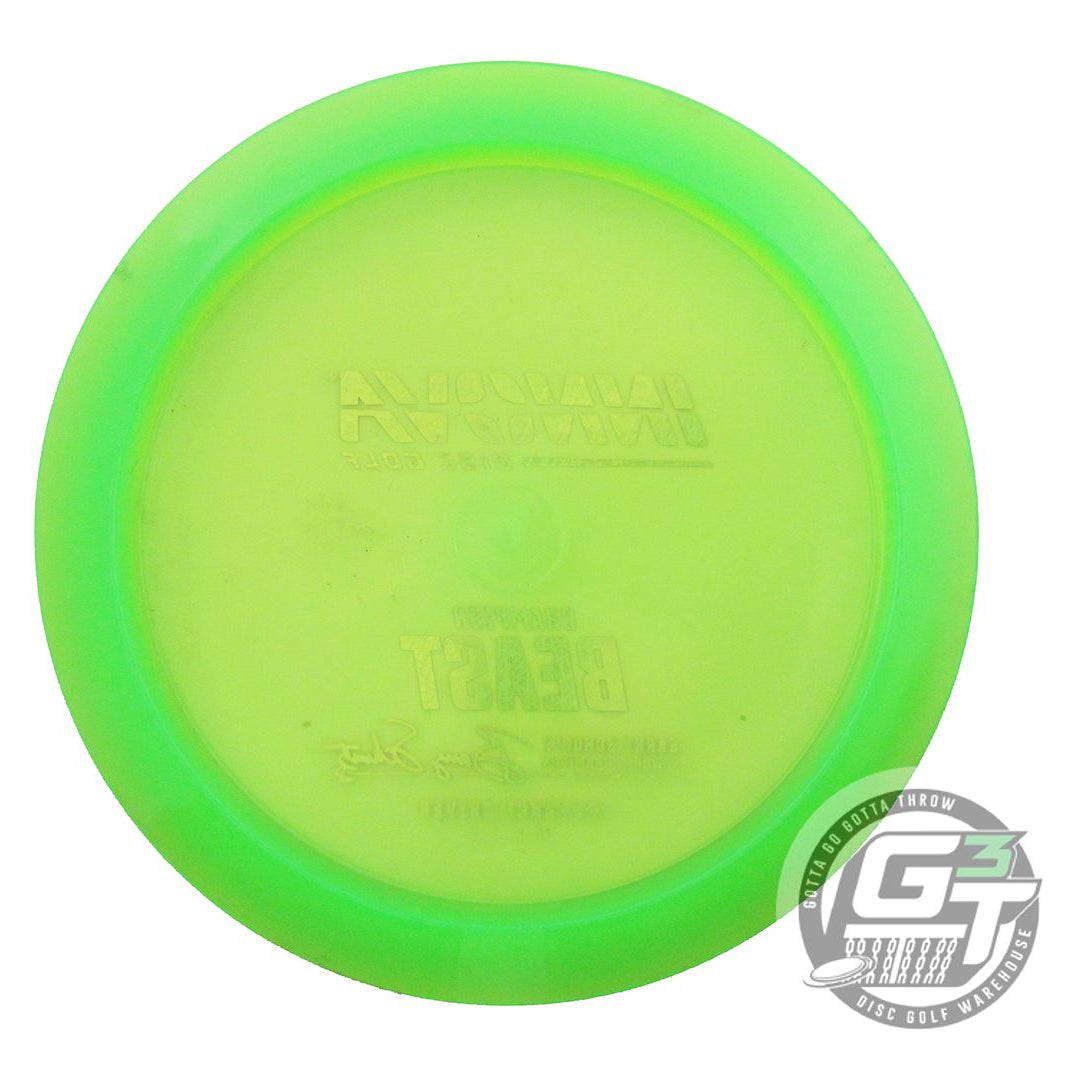 USED Innova Champion Beast 171g Lime Orange Foil Distance Driver Golf Disc