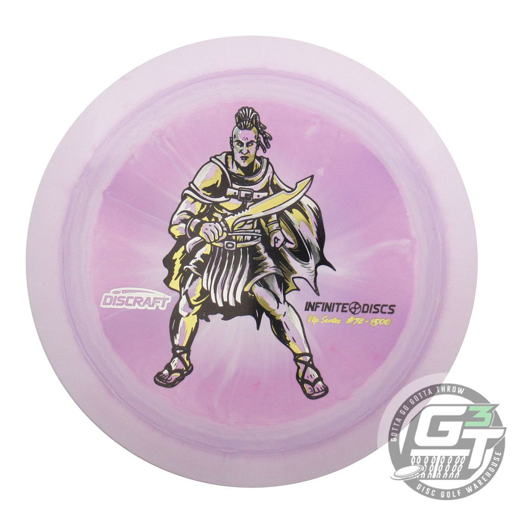 USED Discraft VIP SERIES ESP Machete 176g Lilac /1500 Distance Driver Golf Disc