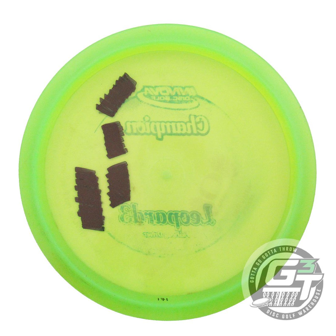 USED Innova Champion Leopard3 171g Lime Blue Foil Fairway Driver Golf Disc