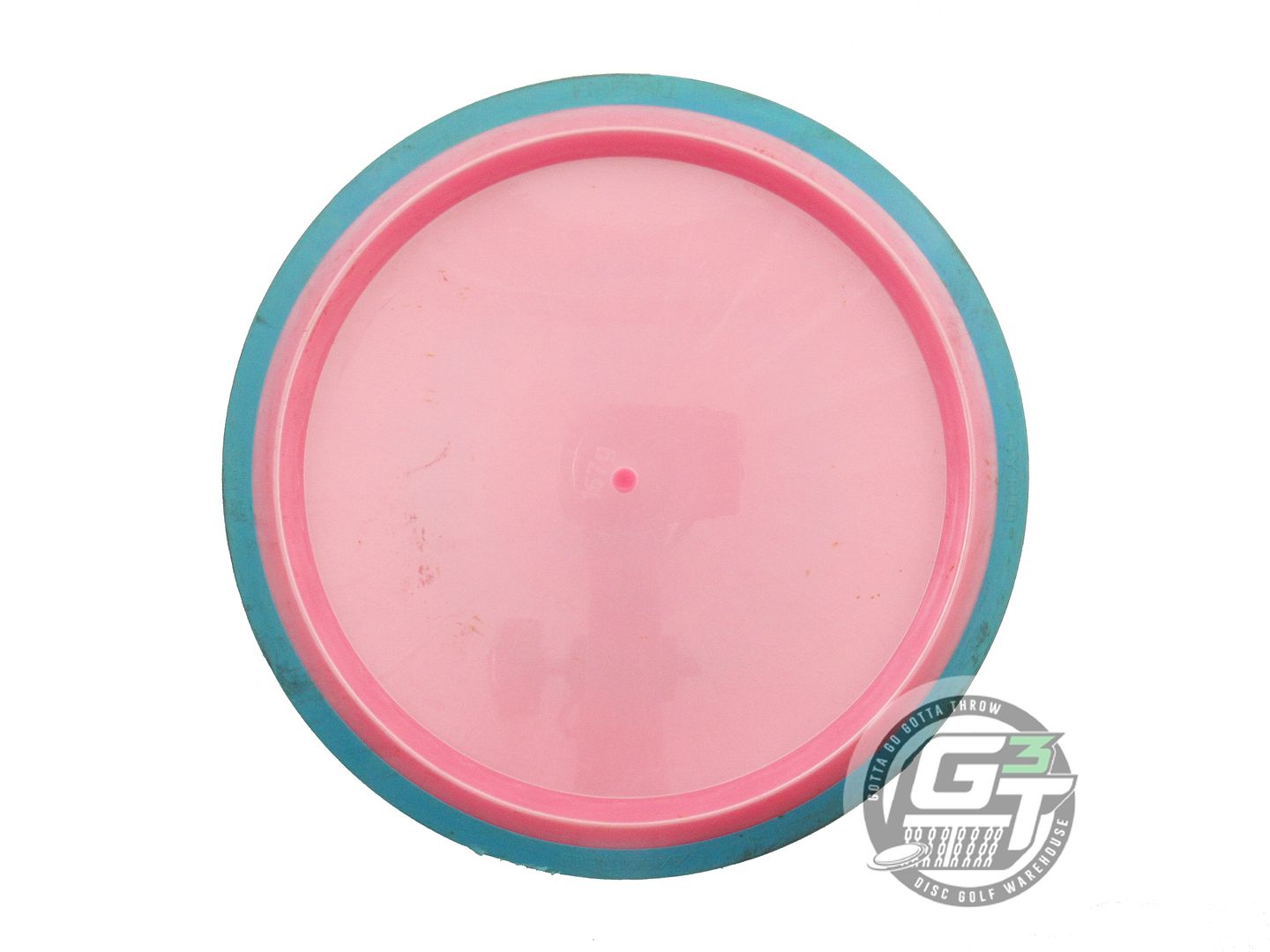 USED Axiom Discs Plasma Fireball 167g Pink Teal Rim Distance Driver Golf Disc