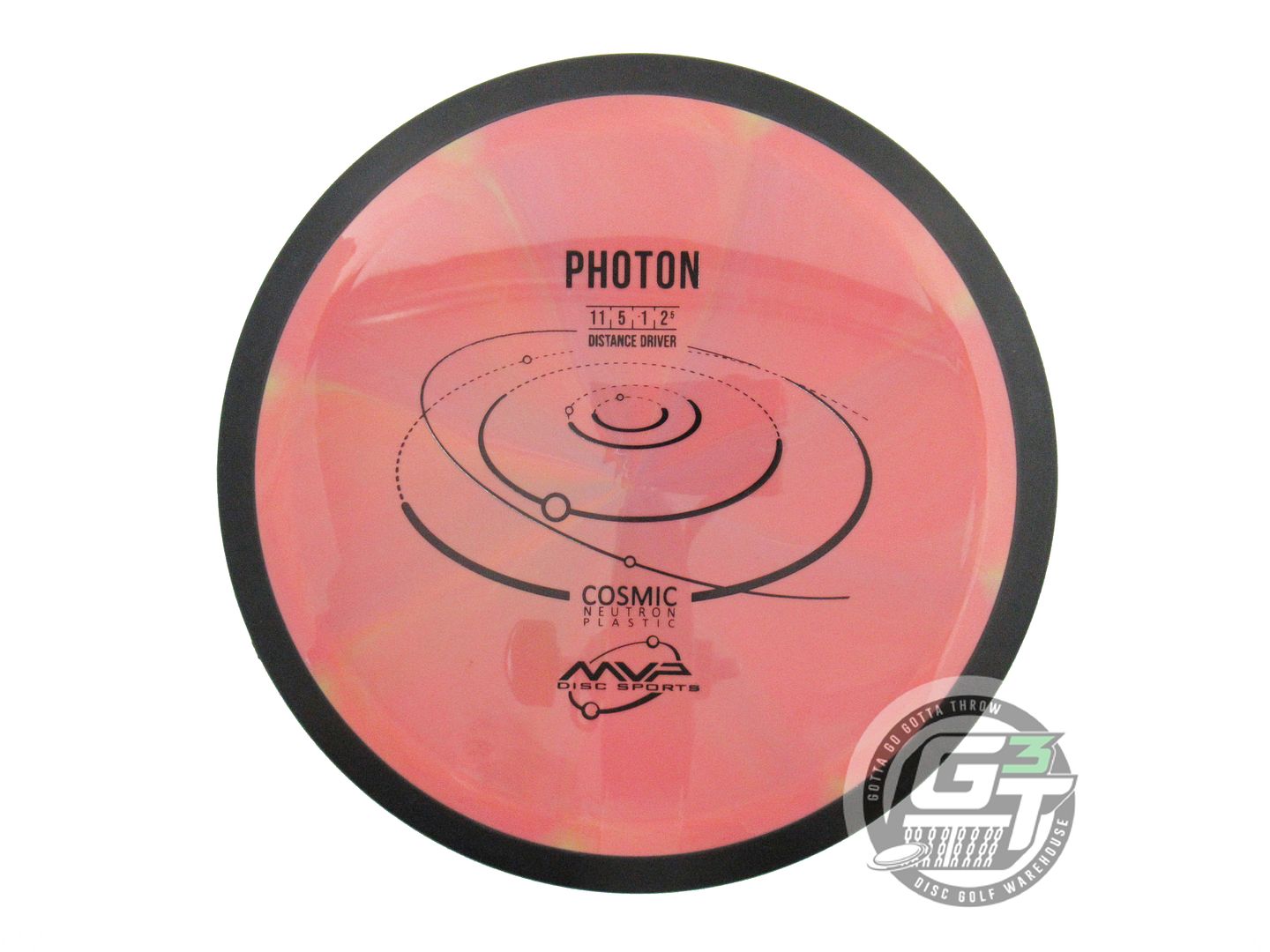 USED MVP Disc Sports Cosmic Neutron Photon 174g Pink-Mustard Driver Disc