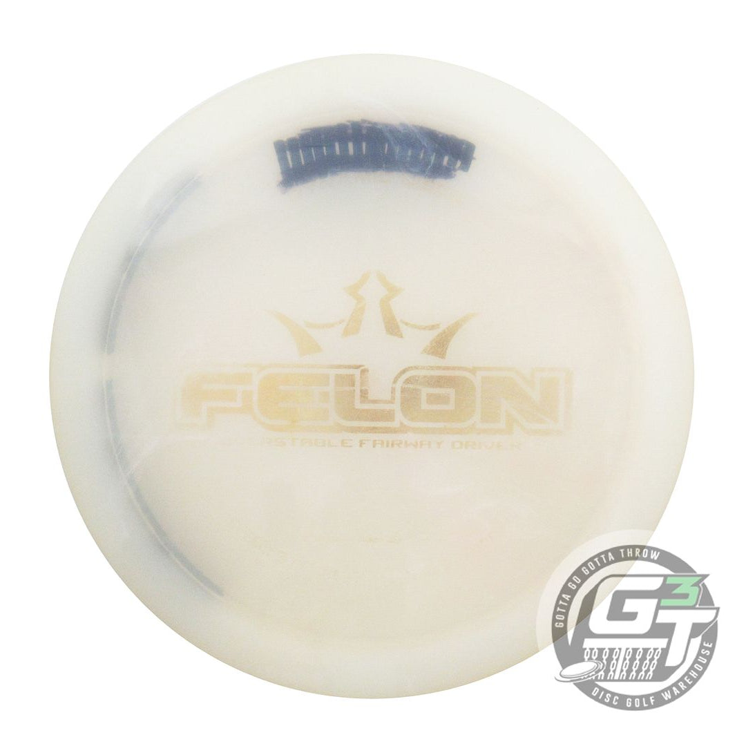 USED Dynamic Discs Lucid Felon 174g White Gold Foil Fairway Driver Golf Disc