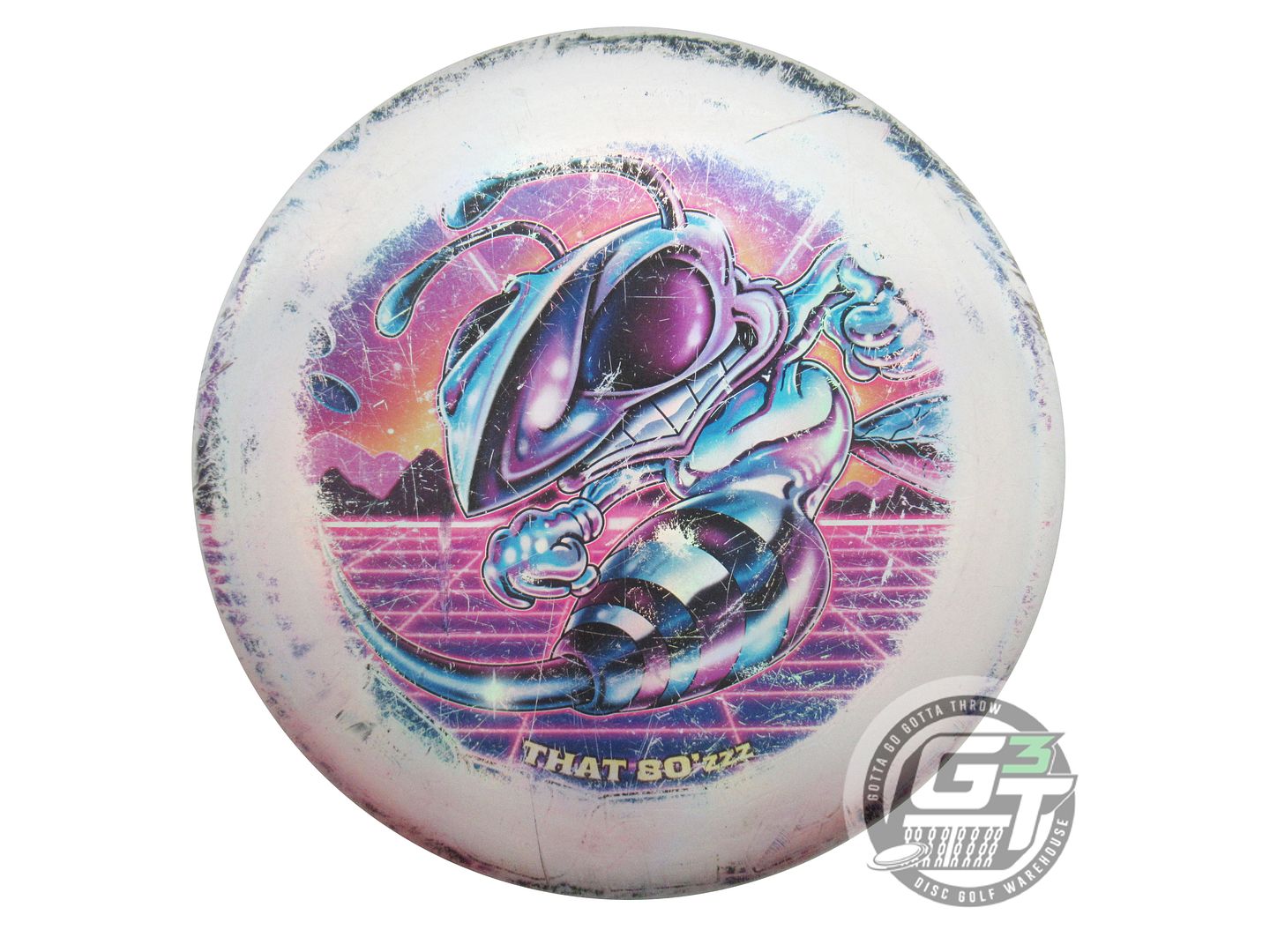 USED Discraft SuperColor ESP Buzzz 182g 80'zzz Holo Foil Midrange Golf Disc