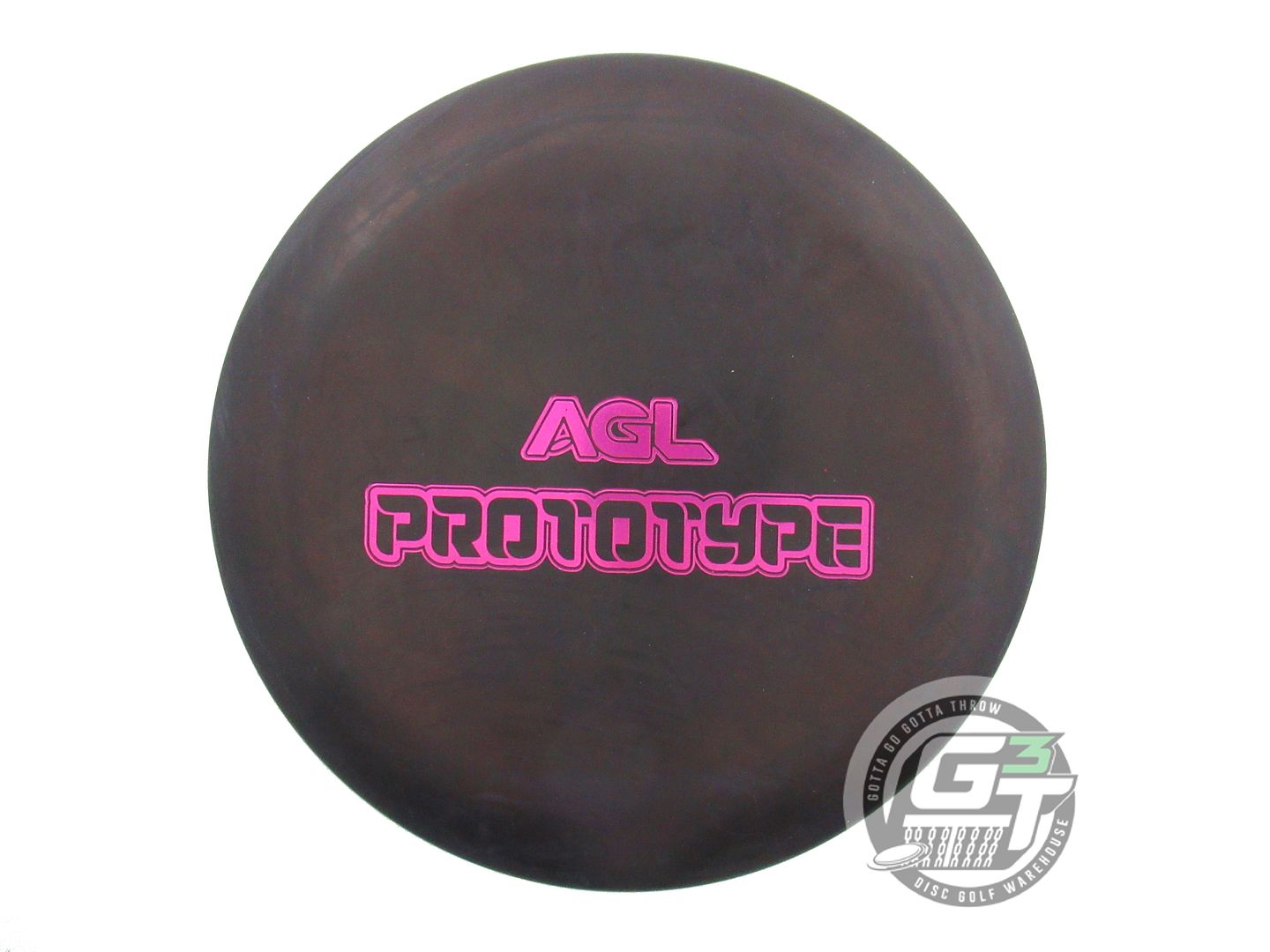 USED Above Ground Level PROTO Woodland Koa 175g Black Putter Golf Disc