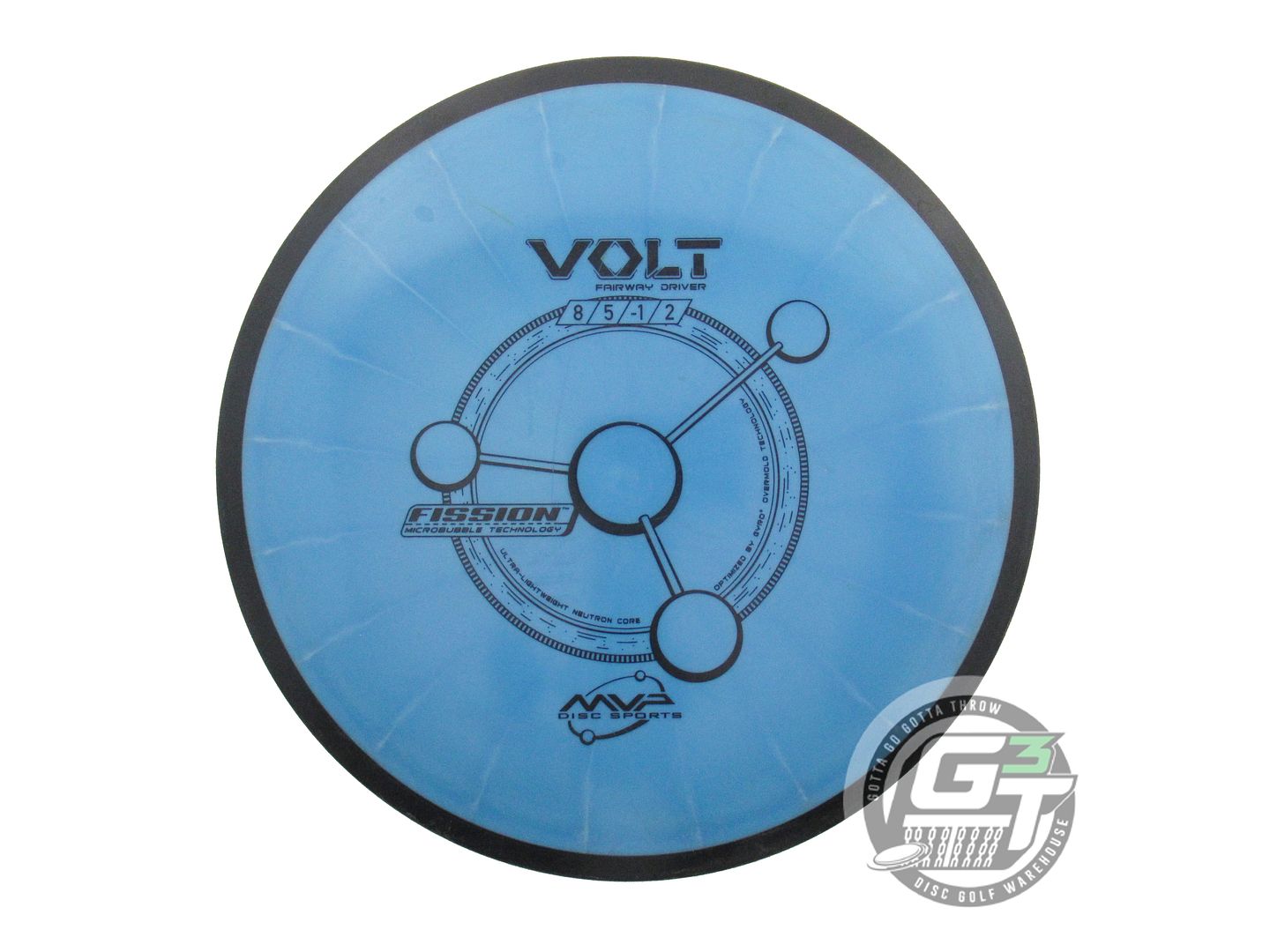 USED MVP Disc Sports Fission Volt 161g Blue Fairway Driver Golf Disc