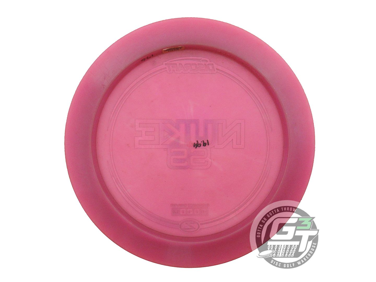 USED Discraft Z Nuke SS 176g Lilac Green Foil Distance Driver Golf Disc