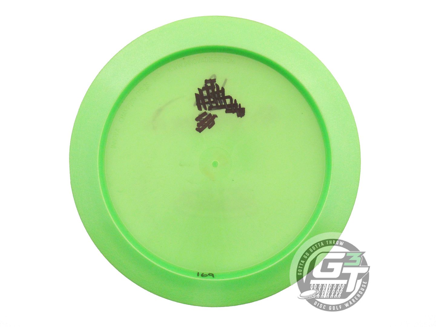 USED Innova GStar Daedalus 169g Lime Silver Holo Foil Distance Driver Golf Disc