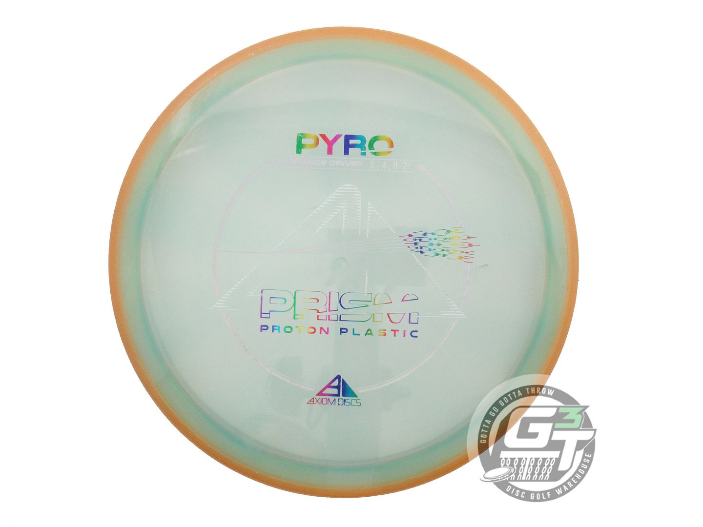 USED Axiom Discs Prism Proton Pyro 177g Mint Peach Rim Midrange Golf Disc