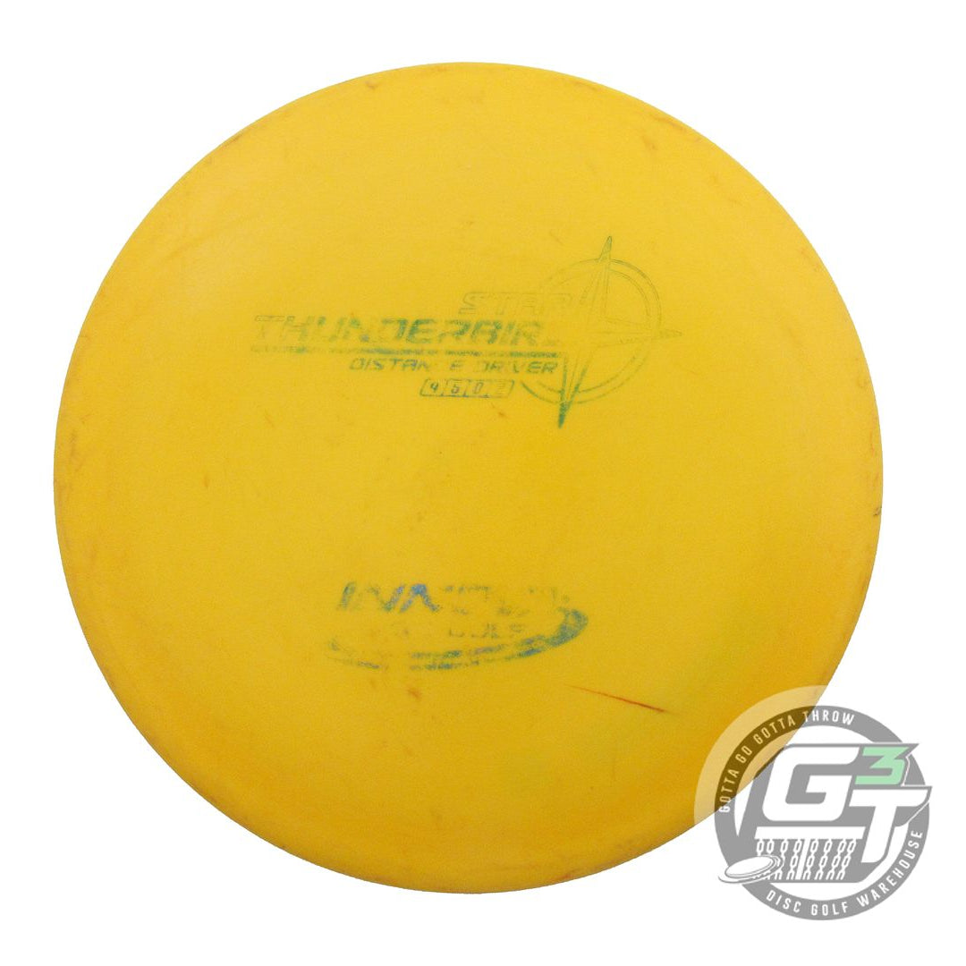 USED Innova Star Thunderbird 164g Marigold Green & Blue Foil Driver Golf Disc