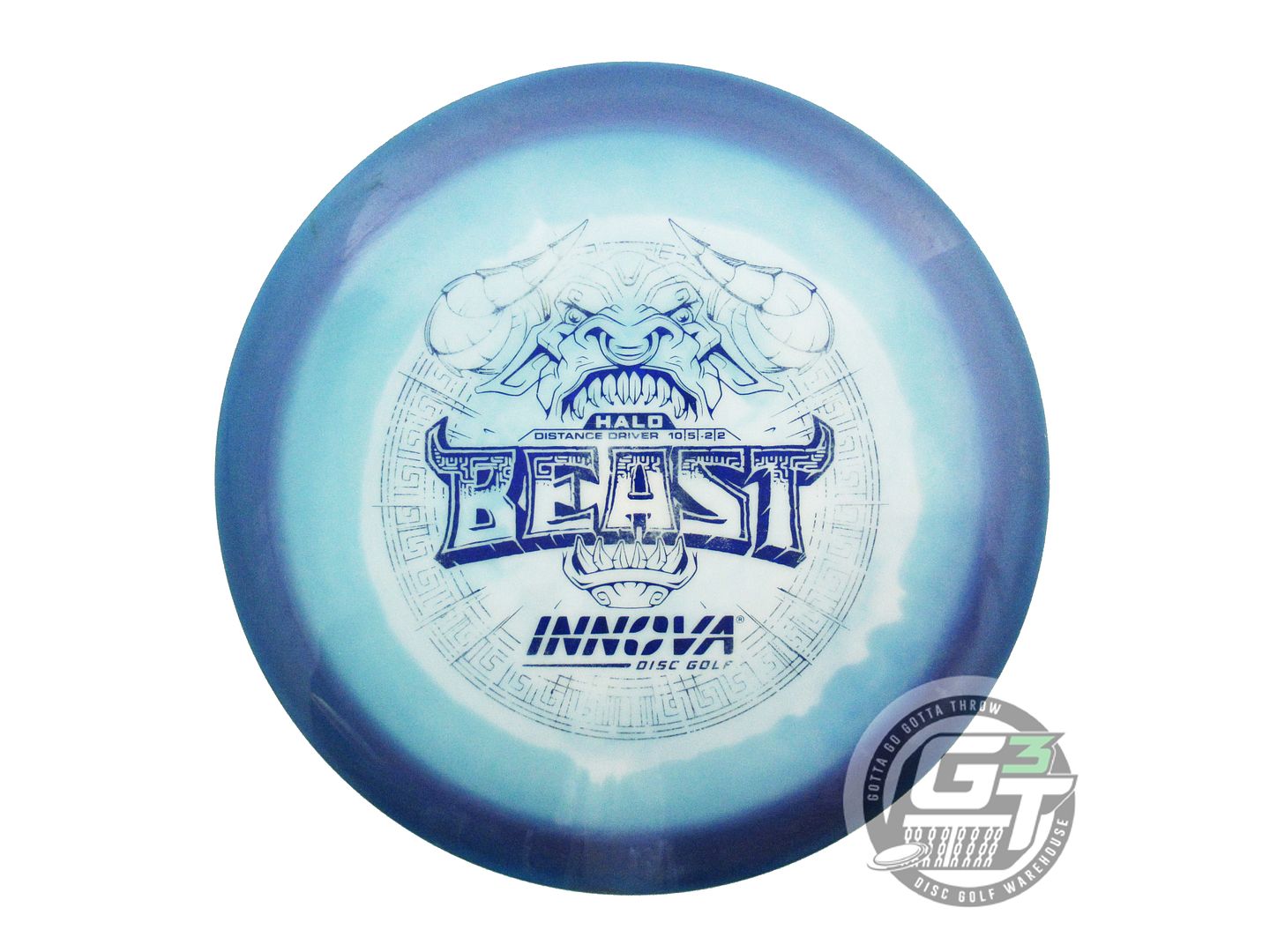 USED Innova Halo Star Beast 169g Blue-White Distance Driver Golf Disc