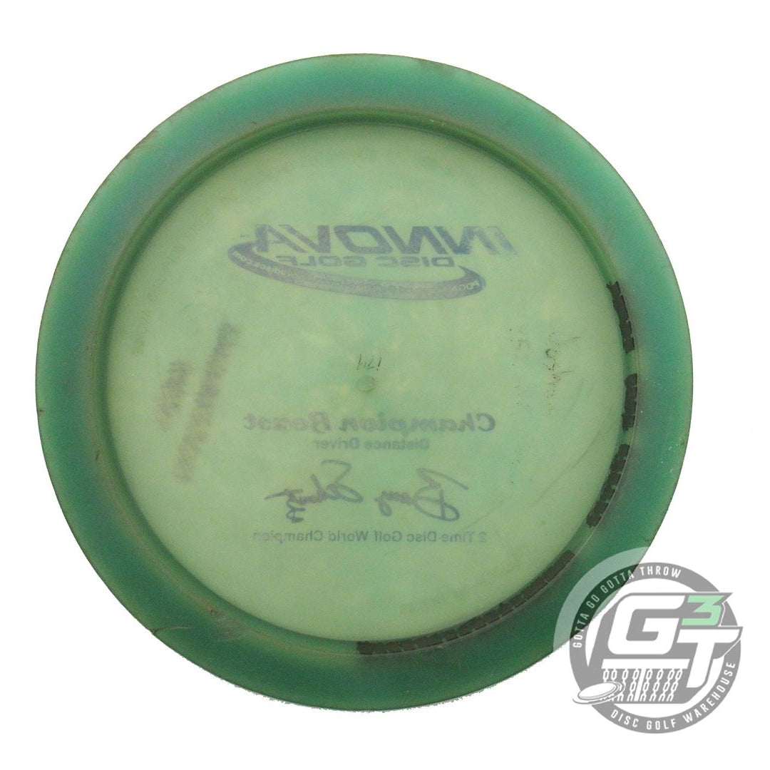 USED Innova Champion Beast 174g Green Blue Foil PFN Distance Driver Golf Disc