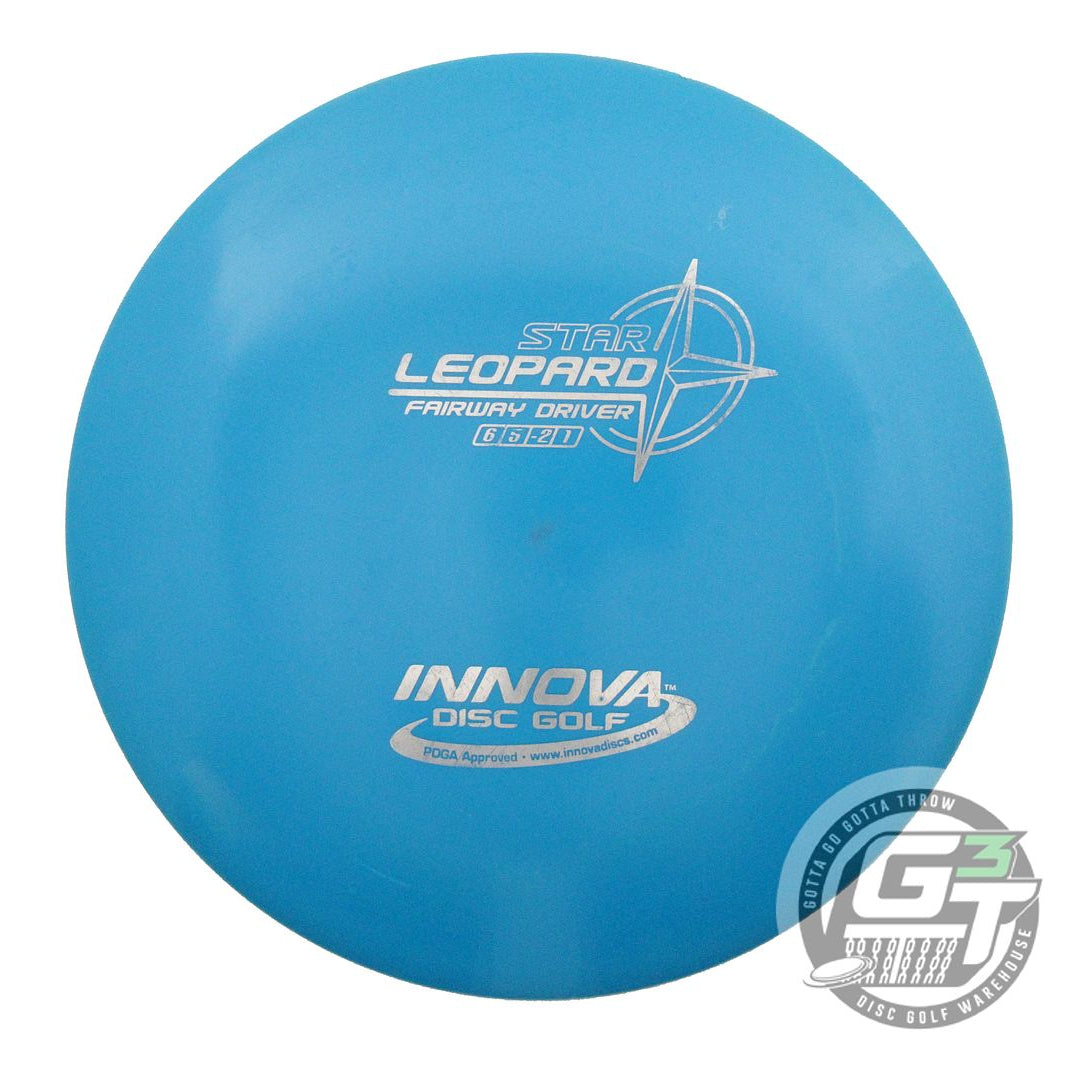 USED Innova Star Leopard 170g Blue Silver Foil Fairway Driver Golf Disc